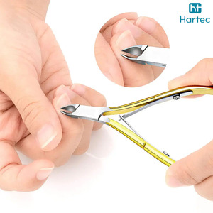 Juego de Cortaúñas Profesional al por Mayor, Recubrimiento Dorado y Arcoíris, Acero Inoxidable Afilado, Herramienta de Manicura - Product Image 2