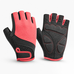 Gants de vélo demi-doigts pour fabricants OEM, avec grip amélioré sur la paume, poignet flexible, personnalisation de la marque, vente en gros, export pour les détaillants - Product Image 4