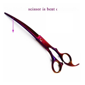 Ciseaux de coiffure professionnels 28 dents en acier inoxydable 6CR13, lame tranchante, manche long, pour droitiers, usage en salon - Product Image 2