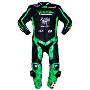 ชุดแข่งมอเตอร์ไซค์ Nicky Hayden MotoCP รุ่น Zonda 1 ชิ้น ทำจากหนังวัว/หนังจิงโจ้ สำหรับขี่มอเตอร์ไซค์/จักรยานยนต์  ชุดจั๊มสูท MotoCp/Traje สำหรับนักขี่มอเตอร์ไซค์ ระดับเกราะป้องกัน 2 - Product Image 1