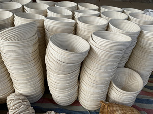 Wholesale Natural Rattan Bowl Vietnam Handmade Decorative Serving Bowl Home Styling Product - Product Image 5