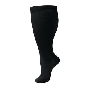 3 paia di calzini sportivi a compressione in nylon di taglia grande, comodi calzini a compressione - Product Image 2