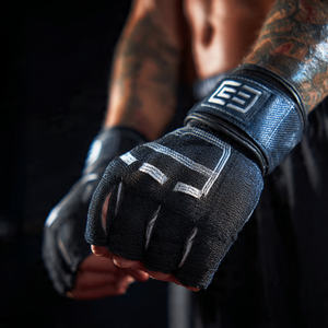 Vendas de Muay Thai ajustables con gel para boxeo, MMA, entrenamiento y gimnasio - Product Image 1