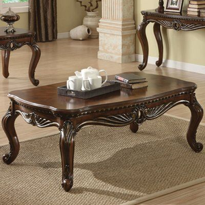 Table à manger en bois de manguier massif sculptée à la main, design traditionnel, meubles pour la maison, assemblée pour une utilisation dans le salon, par Perfect Enterprises - Product Image 4