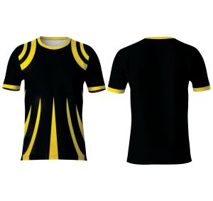 Camiseta Deportiva de Secado Rápido de Poliéster Sublimado Personalizada de la Industria Wolson para Hombre y Mujer, Transpirable, con Estampado Gráfico para Entrenamiento Deportivo - Product Image 4