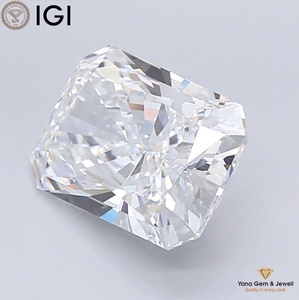 Diamant de laboratoire CVD Pure Glow 4,00 carats avec certificat IGI, taille radiant, clarté VVS1, couleur D, pour une magnifique bague de mariée - Product Image 6
