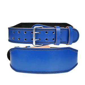 2026 Wholesale Custom Leather Weightlifting <b>Belt</b> with Non-Slip Buckle Back Support for Unisex Powerlifting - Product Image 2
