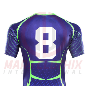 Uniforme de Rugby de Tela de Poliéster para Equipos, Conjunto de Uniforme de Rugby Original de la Mejor Calidad, Nueva Llegada 2026, Unisex - Product Image 5