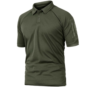 Chemises polo pour hommes 100% coton, logo homme, haute qualité, colorées, manches courtes, piqué coton - Product Image 1