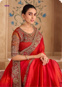 Most Beautiful Indian Ethnic Wear silk Saree Collections for Party and Festival Wear Low Price Wedding Function Wear Saree - Product Image 3