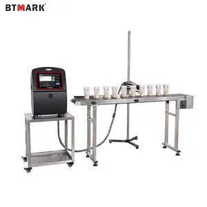 Industrial Online Continuous Inkjet Printer for Expiry Date Logo Barcode Batch Number Wire Pipe Cij Inkjet Coding Printer