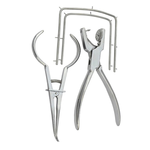 Kit de Dique de Goma Endodóntico de 16 Piezas, Juego de Pinzas Dentales de Ortodoncia con Soporte Autoclavable e Instrumentos - Product Image 2