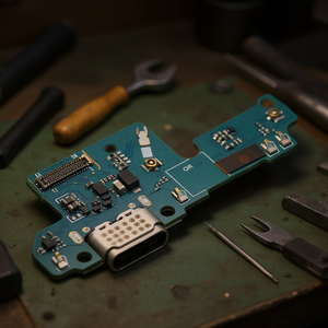 Scheda connettore di ricarica Sony Xperia L3 con porta USB, parte di ricambio per la riparazione della scheda madre del telefono cellulare - Product Image 3