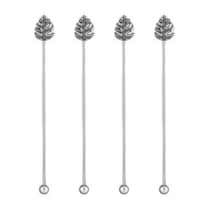Bulk Reusable Stainless Steel Skull Cocktail Stirrers Metal Swizzle Sticks for Drinks & <b>Coffee</b> Barware Accessories for Parties - Product Image 2