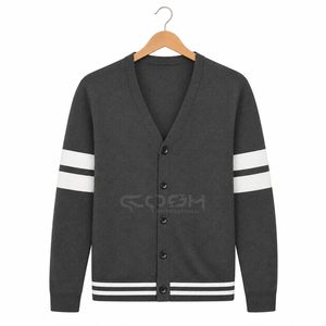 Suéter Cárdigan de Diseño Personalizado al por Mayor de la Hermandad Cosh International para Mujer, Abrigo de Manga Larga con Bordado - Product Image 1