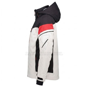 Chaqueta de esquí para hombre, transpirable e impermeable, para invierno, con capucha desmontable y tela resistente para uso en exteriores. - Product Image 5