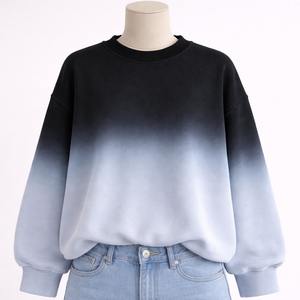 Fabricación OEM, Sudadera Extra Grande de Primera Calidad, 300g, Polialgodón, Unisex, Invierno, Lavado Ácido, Tie Dye Frontal, Nueva Moda, Personalizable con Impresión - Product Image 4