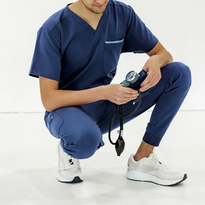 Pantalones Quirúrgicos Unisex Personalizados con Detección de Agujas y Fusión sin Costuras, Uniformes Médicos, Exportación OEM desde Pakistán - Product Image 3