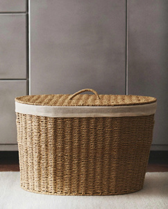 Nueva colección de cestas de almacenamiento de papel con tapa, fabricadas en Vietnam, con precio de mayoreo, OEM, ODM, color y dimensiones personalizables. - Product Image 2