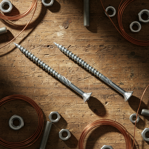 Tornillos de Cabeza Avellanada de Acero al Carbono de Grado Industrial Clase 4.8 6.8, Métricos y en Pulgadas, Niquelados, con Recubrimiento de Óxido Negro, Rosca Gruesa, Accionamiento Torx - Product Image 1