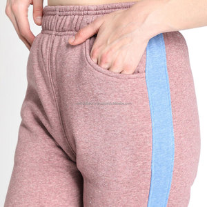 Custom Embroidered Boxy Sweatsuits Unisex Sets Blank Cotton French Terry Pink <b>Zip</b> <b>up</b> Hoodie Women Tracksuit 2025 - Product Image 6