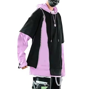 Thick Cotton Double Hood Hoodie Oversized Fit Streetwear Fashion Hoodie Winter Collection Custom Logo Hoodie Bulk - Product Image 5