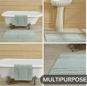 Fabrication indienne de tapis en coton rayé tissé à la main, tapis 100% coton naturel pour la décoration de la maison - Product Image 5