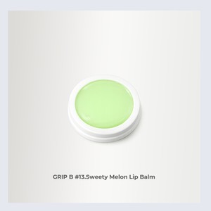 Baume à lèvres aromatisé coréen K-Beauty Gripbi Sweetie Melon, fabriqué en Corée, couleur unie, hydratant naturel, vente en gros - Product Image 4
