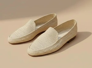รองเท้าสานราฟเฟียแบบสวม  สำหรับทุกเพศ ทำจากเส้นใยธรรมชาติ - Product Image 2