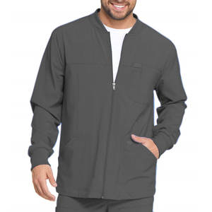 Chaqueta de Uniforme Médico Quirúrgico Antiarrugas para Hombre con Logotipo Personalizado, Venta Caliente - Product Image 5