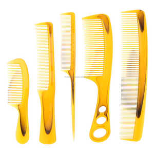 Nouveau peigne en corne de buffle avec différentes tailles et couleurs Peigne à cheveux en poils Corne de poche Brosse à barbe Peigne et corne de vache par RF Crafts - Product Image 5