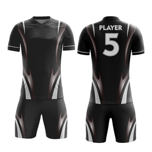 Uniforme de Fútbol Personalizado con Logotipo Frontal, 100% Poliéster, Manga Corta, Secado Rápido, Impresión Digital, Corte Automatizado - Product Image 1