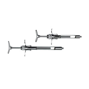 Seringue dentaire manuelle pliable en acier inoxydable de haute qualité, réutilisable, avec poignée à pouce, certifiée CE - Product Image 4