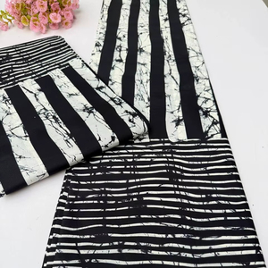 Wholesale Botswana African Wax Print 100% Cotton <b>Fabric</b> for Women Dresses Garments and Wedding Clothing - Product Image 1