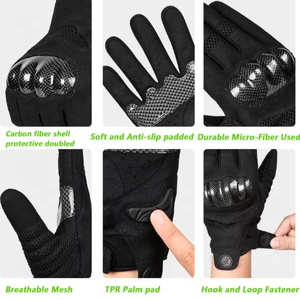 Guantes Deportivos para Ciclismo con Pantalla Táctil, Protección Completa para los Dedos, Guantes de Motocross, Guantes de Carreras de Motocicleta - Product Image 3