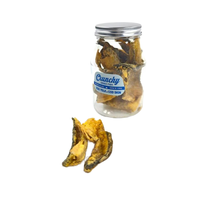 Friandises croquantes pour chats à base de peau de morue, riches en protéines, formule OEM/ODM, vitamines et minéraux, 6-24, 70g, nourriture sèche sans additifs artificiels