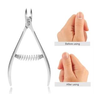 Coupe-ongles professionnels en acier inoxydable 12,5 mm, lames plates, pointe droite et aiguisée, pour usage adulte. - Product Image 5