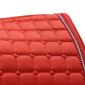 Professional Factory Horse Racing Saddle Blanket High Quality Equestrian Equipment Custom Saddle <b>Pad</b> Satin Material <b>Foam</b> - Product Image 5