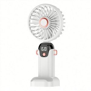 Ventilador de Mano Reutilizable Personalizado a Precio de Fábrica, Control de un Botón, Plegable, 3 Velocidades, Portátil de Plástico para Uso Doméstico y al Aire Libre - Product Image 3