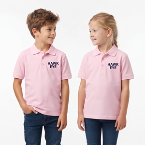Polo en coton pour enfants OEM ODM, unisexe, manches courtes, col rabattu, haut décontracté, uniforme scolaire, couleur personnalisée - Product Image 6