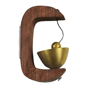 Cloches Antiques – Fournitures Directes – Cadeau Festif de Noël – Grandes Cloches Artisanales en Métal Couleur Cuivre – Design Église - Product Image 3