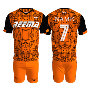 Calcio personalizzato in poliestere 100% di alta qualità | Maglia da calcio/pantaloncini divise da calcio del Club di squadra | Indossare <span class=keywords><strong>per</strong></span> <span class=keywords><strong>tutti</strong></span> realizzato da Reema - Product Image 1