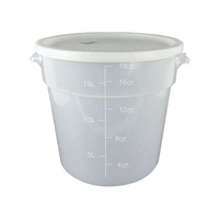 Seau de stockage de céréales alimentaires moderne, transparent, anti-humidité et anti-insectes, avec couvercle, pour riz, farine et autres grains