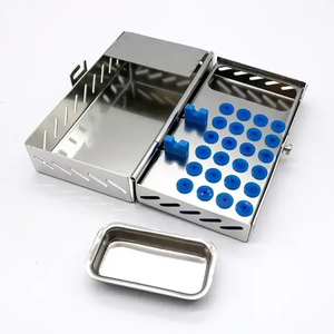 Caja de Herramientas Manual para Implantes Dentales, Estuche de Almacenamiento de Instrumentos de Odontología de Acero Inoxidable de Alta Calidad - Product Image 6
