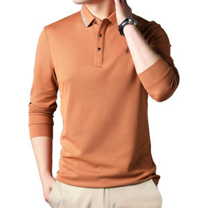 Polo à manches longues pour hommes à la mode d'automne avec conception de logo personnalisé vente en gros de qualité supérieure au Bangladesh - Product Image 1