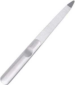 Lima de Uñas Profesional de Acero Inoxidable de Doble Cara, Duradera y Reutilizable - Product Image 2