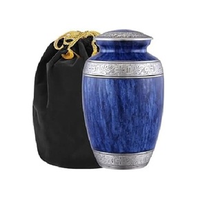 Urne funéraire avec une finition magnifique pour les cendres de crémation des adultes, pour les traditions funéraires, les hommages personnels et l'honneur familial - Product Image 5