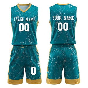 Men heat transfer basketball uniform set breathable summer shorts plus size training wear certified lightweight athletic wear - Product Image 1