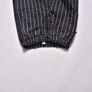 Pantalones de esquí impermeables holgados con estampado de alambre de púas reflectante negro de moda con Forro cálido cintura elástica y polainas de nieve - Product Image 3