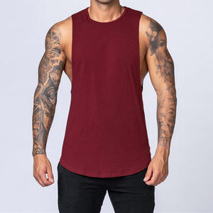 Débardeur de sport pour homme en spandex léger et respirant avec logo personnalisé, séchage rapide, idéal pour la course et la gym - Product Image 2